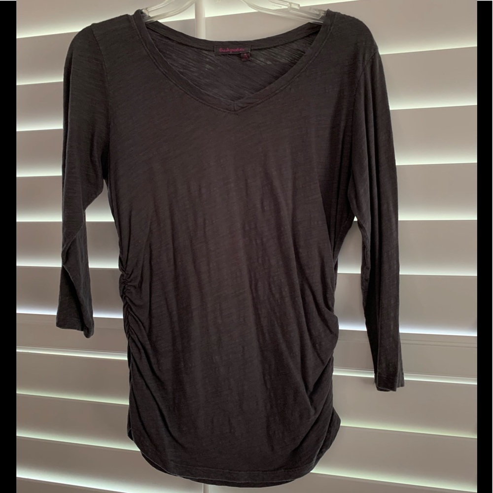Fresh Produce Women’s Gray Blouse, Size M